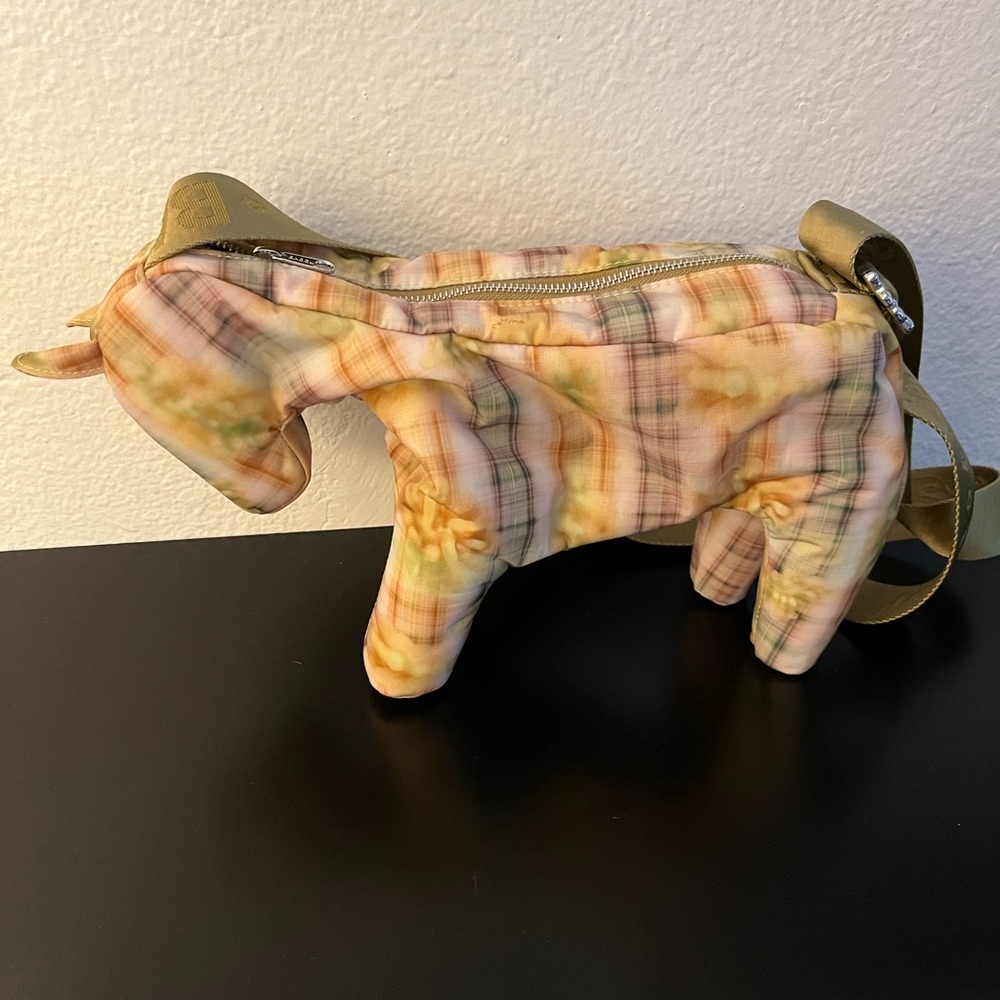 Baggu Collina Strada plaid horse bag